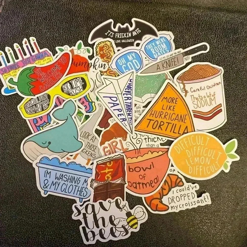 💚  2/$15 pack of 25 Mystery Variety Feminine Trendy Aesthetic Stickers